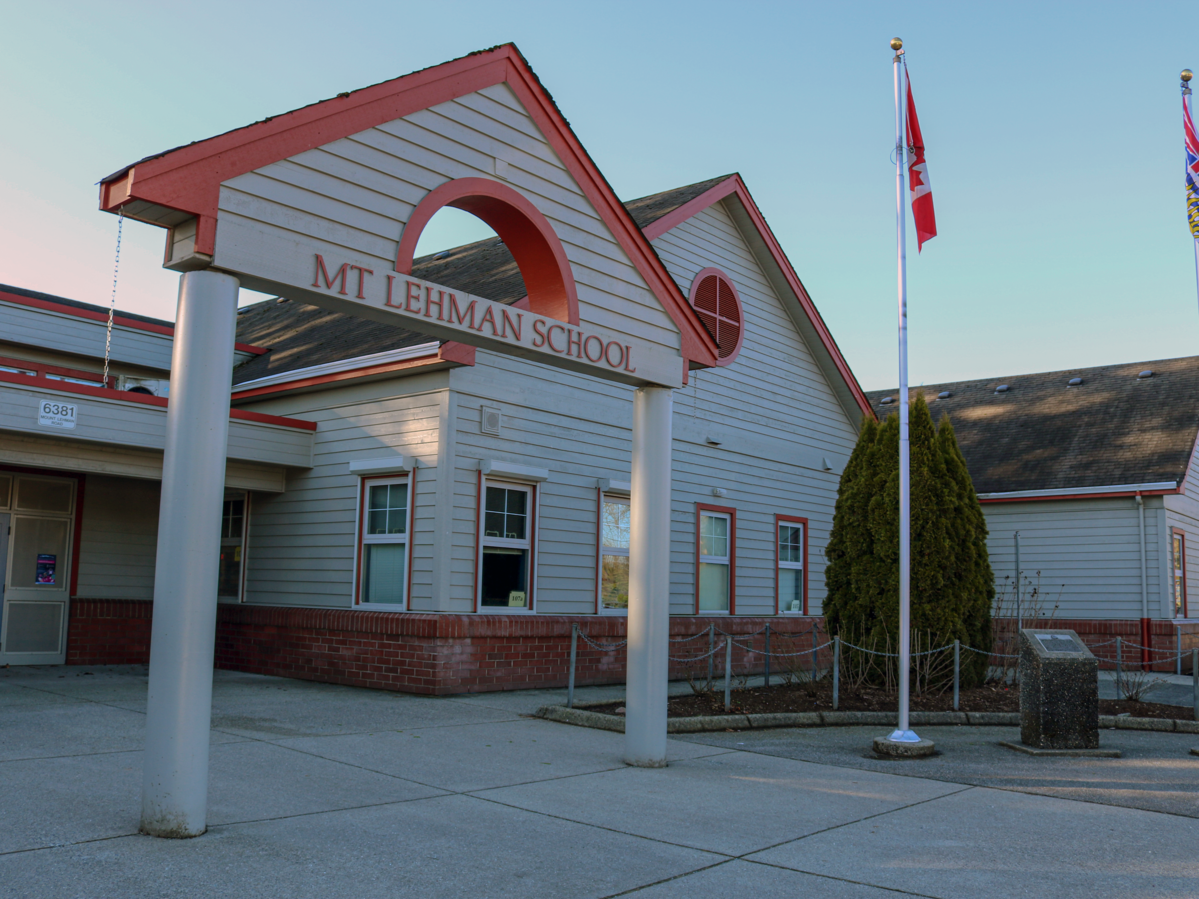 Exterior of Mt. Lehman Elementary