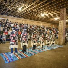 2019 Aboriginal Role Model Honouring at the longhouse